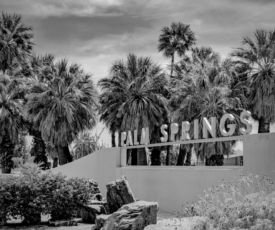 palm springs sign