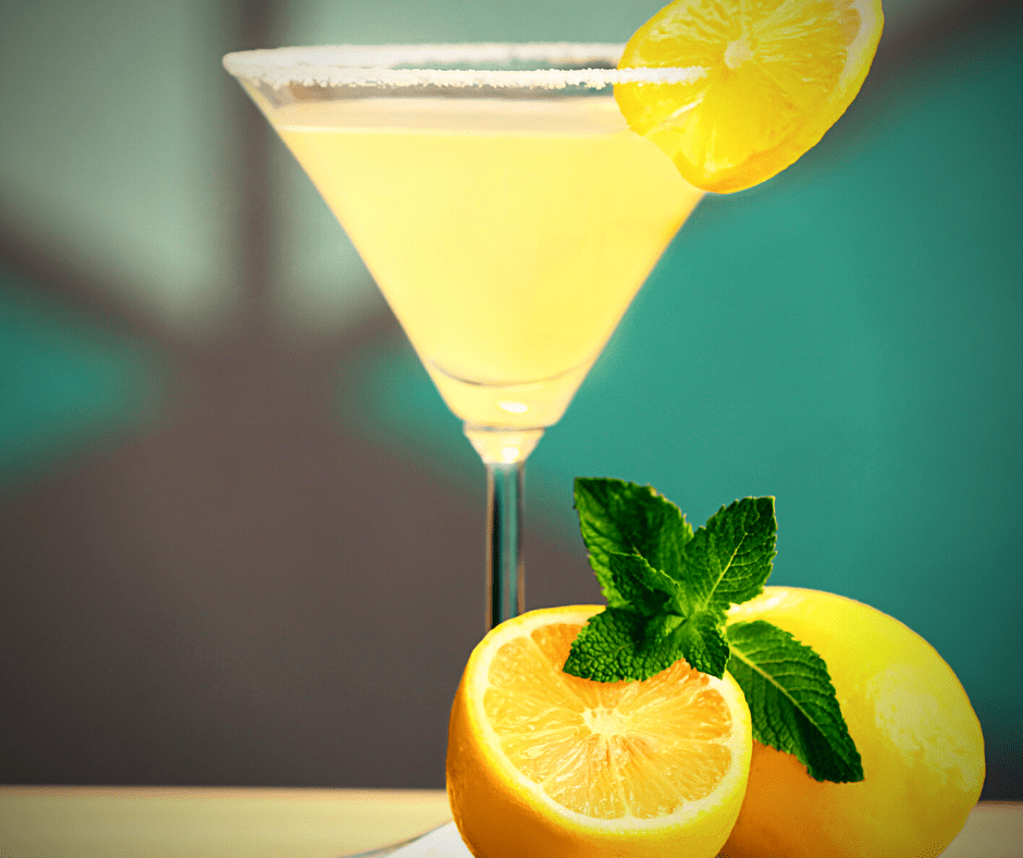 spritzer martini glass